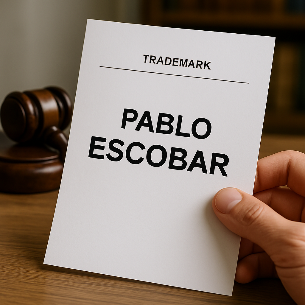 „Pablo Escobar” jako znak towarowy?