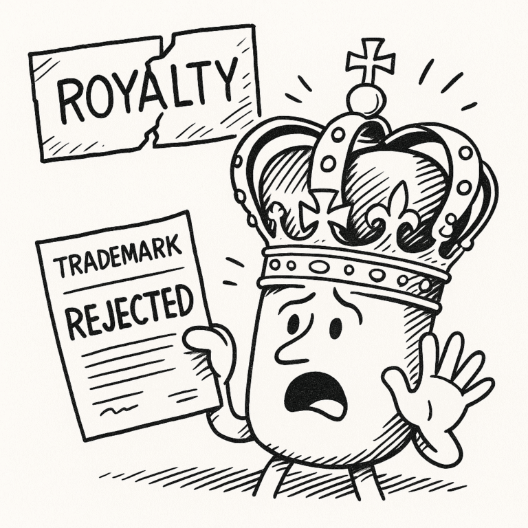 Królewskie problemy z własnością intelektualną