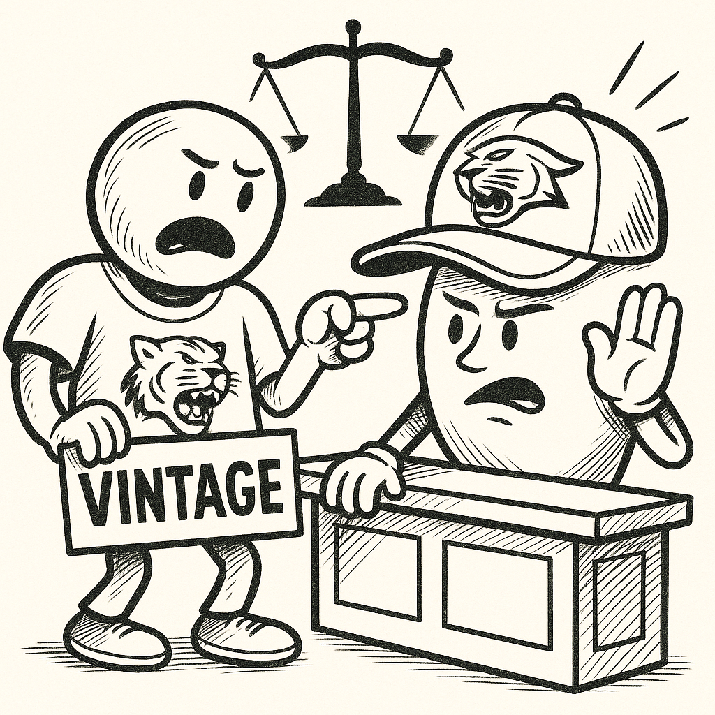 Kiedy moda z lat 90. spotyka się z prawem